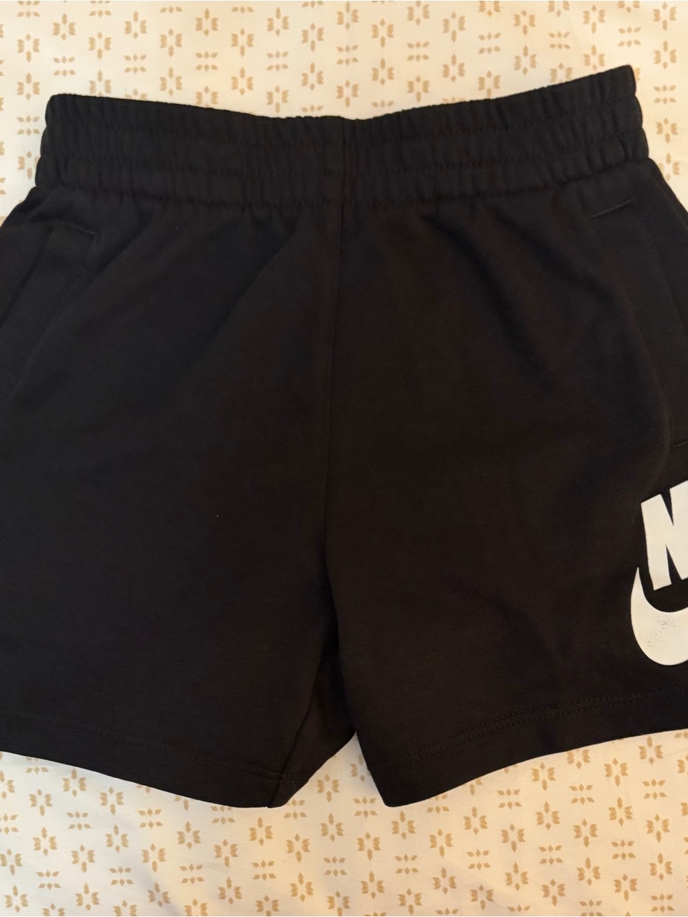 Nike Kid’s Black Logo Shorts